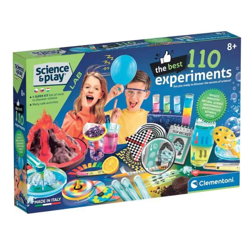 Colour Science & Play Clementoni 110 bästa vetenskapsexperiment