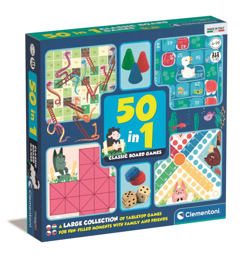 Colour Game Night Classic Spelsamling 50 i 1