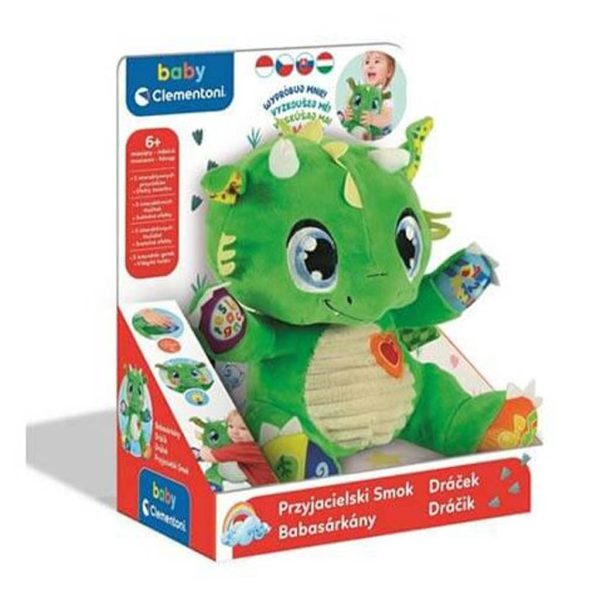 Dragon Smoky interaktiv mjukisdjur 32 cm