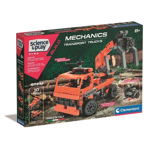 Vehicle Mechanics 10 i 1 lastbil byggsats Clementoni