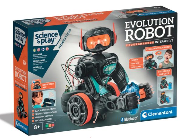 Robot Evolution Programmerbar Robotleksak Clementoni 42x28 cm