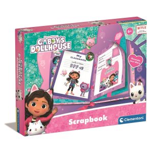 Gabbys Dockskåp Dream Clementoni skissbok 29x23 cm