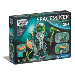 Vehicle Spaceminer 3-i-1 robotbyggsats Clementoni