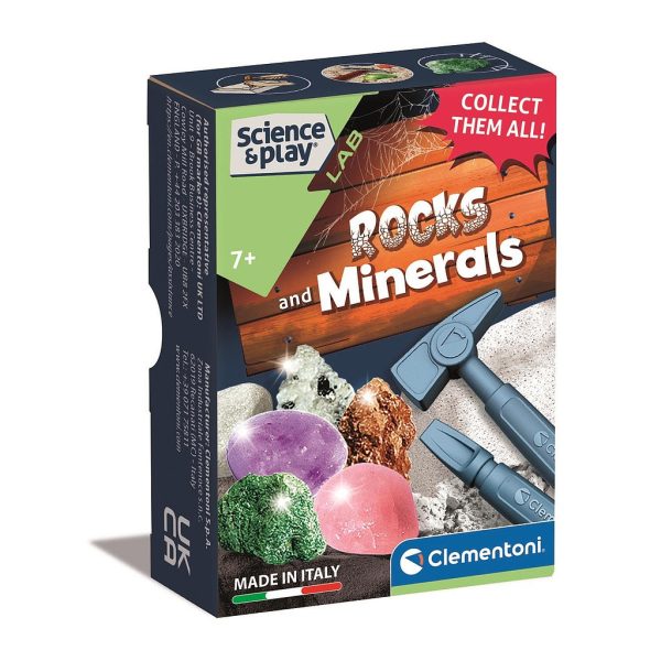 Colour Mini mineralutforskare kreativt set Clementoni