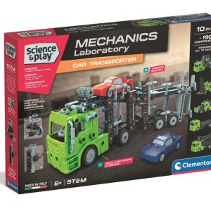Vehicle Mechanics Biltransportör 10 i 1 Byggsats Clementoni