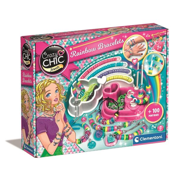Crazy Chic Rainbow armbandstillverkningsset Clementoni