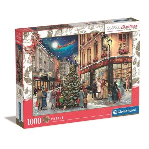 Christmas Stroll pussel 1000 bitar Clementoni