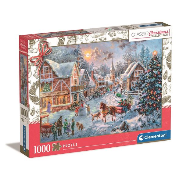 Christmas Getting Ready 1000-bitars pussel Clementoni