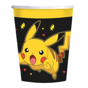 Pokémon Yellow Thunder pappersmugg 237 ml, 8-pack