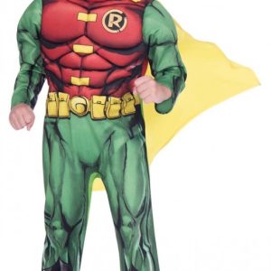 Batman Famulus Robin dräkt 3-4 år