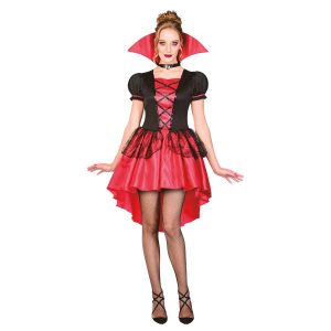 Halloween Glamorous Vampire vuxendräkt XS