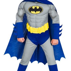 Batman Muscle-dräkt 4-6 år