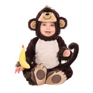 Halloween Junior Apa babykostym 18-24 månader