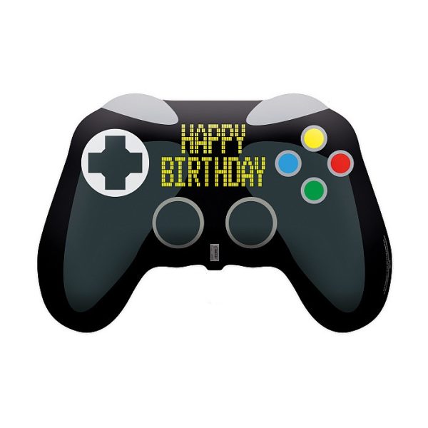 Gamer Spelkontroll folieballong 52 cm
