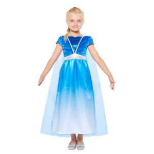 Halloween Isprinsessklänning 6-8 år