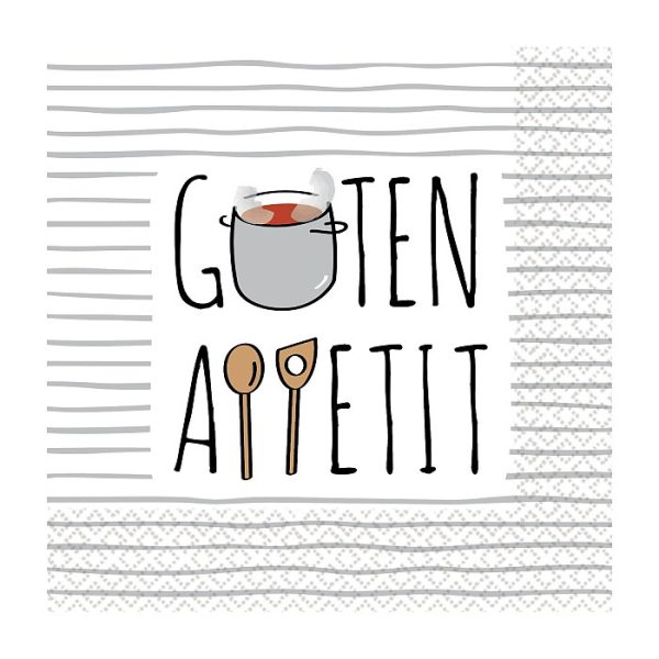 Food Guten Appetit servetter 16-pack 33x33 cm