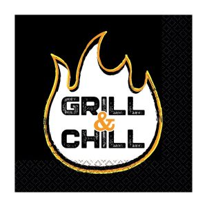 Food Grill & Chill servetter 16 st 33x33 cm