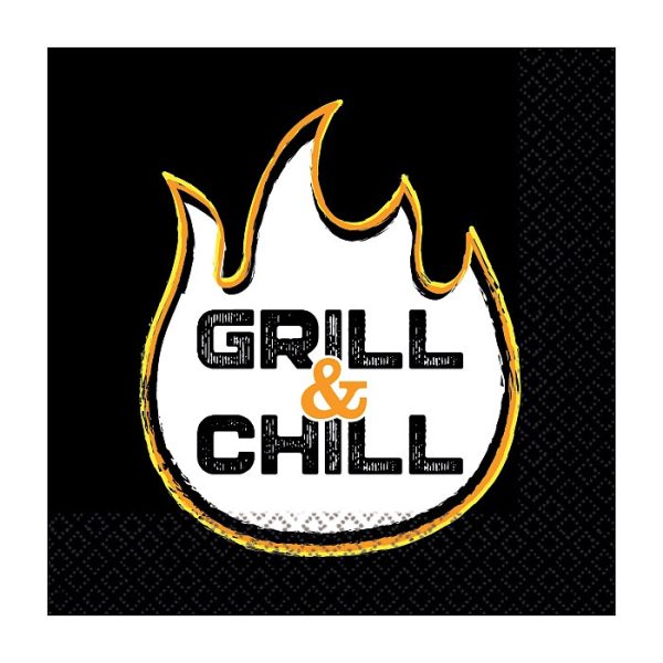 Food Grill & Chill servetter 16-pack 33x33 cm