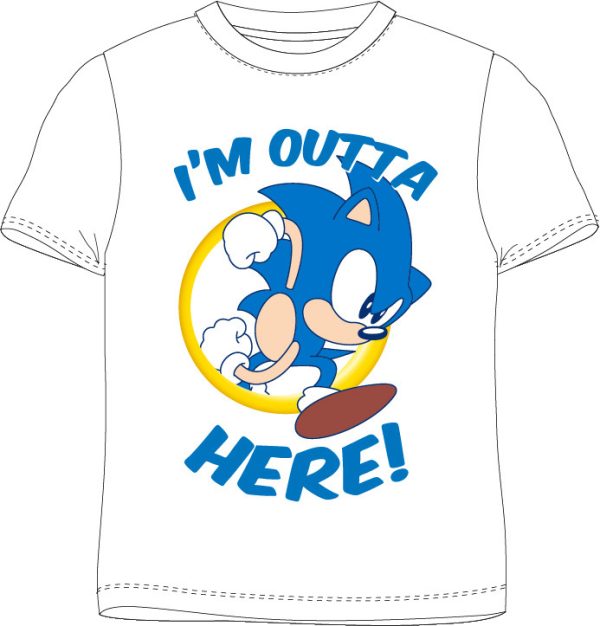 Sonic the Hedgehog Here kortärmad t-shirt 134 cm