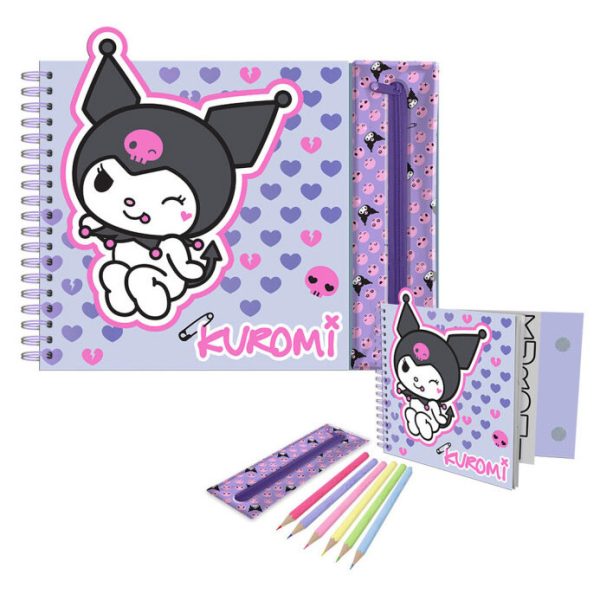 Hello Kitty Kuromi kreativt set