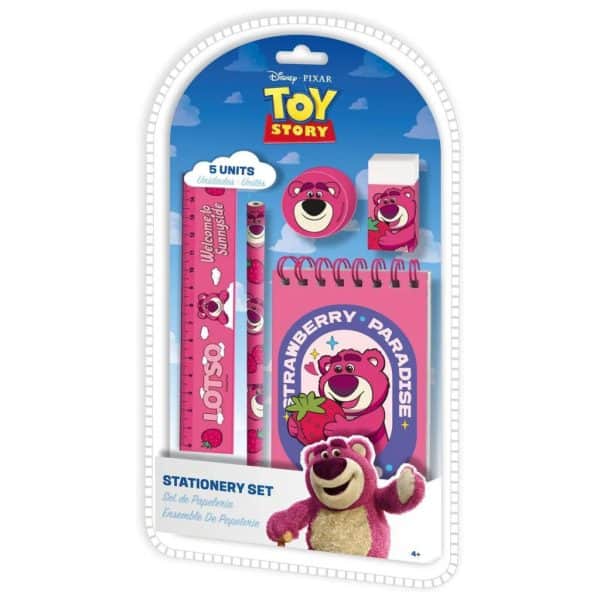 Disney Toy Story Lotso jordgubbs 5-delat skrivset
