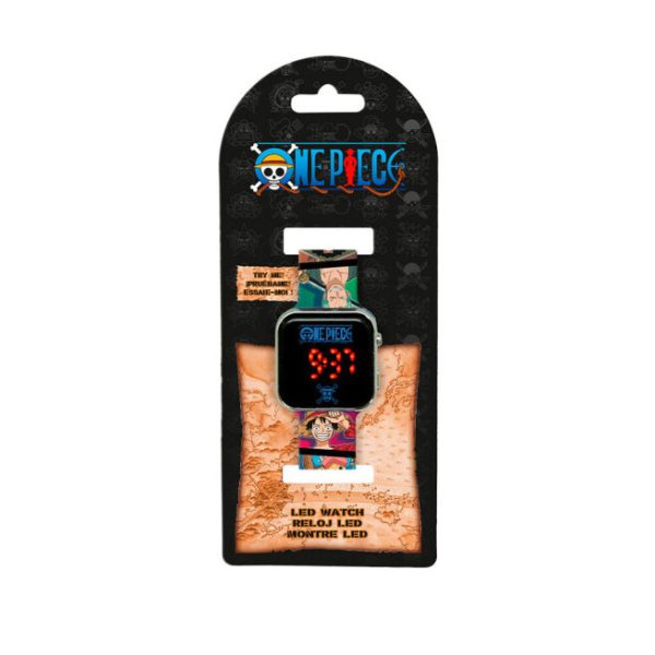 One Piece digital LED-klocka