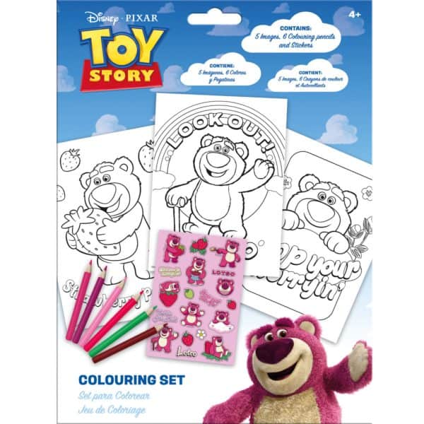 Disney Toy Story Lotso målarset med klistermärken