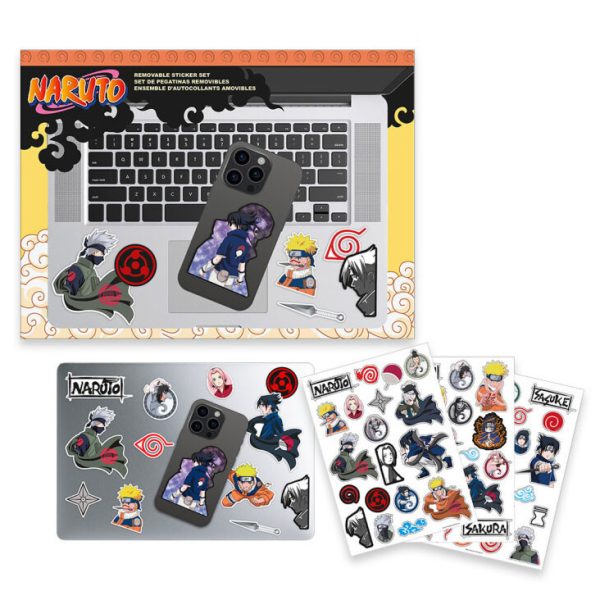 Naruto dekorativa klistermärken set