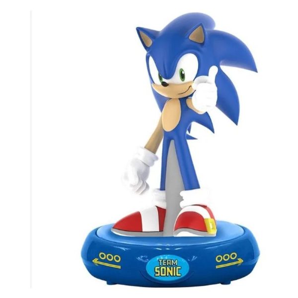 Sonic the Hedgehog höger 3D LED nattlampa, nattlampa