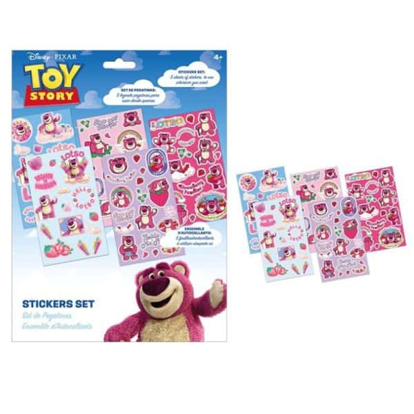 Disney Toy Story Lotso klistermärkesset, 5 ark