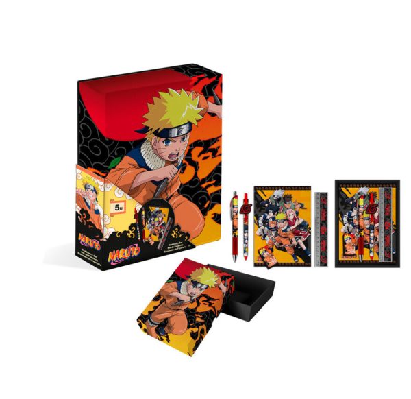Naruto 5-delar skrivset i presentbox