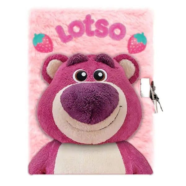 Disney Toy Story Lotso Jordgubbe 3D Mjukisdocka A5 Låsbok