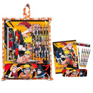 Naruto skrivset med hållare