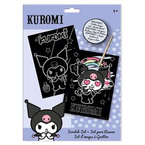 Hello Kitty Kuromi skrapgraveringsset