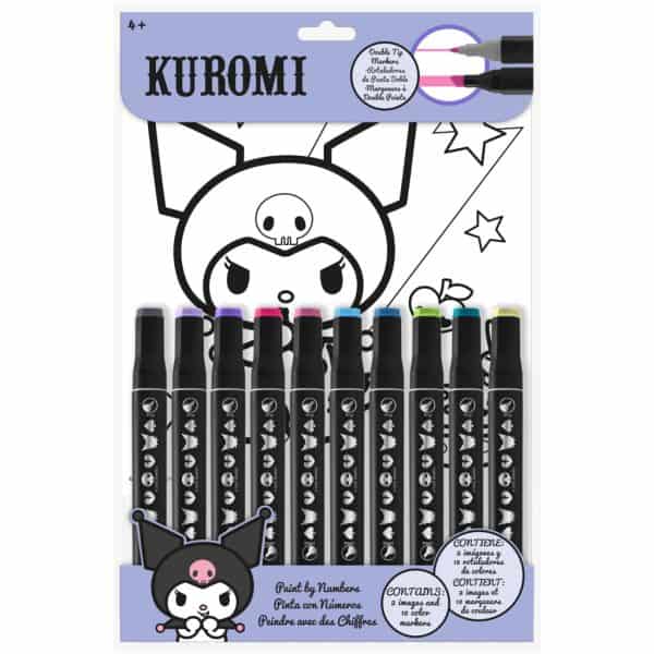 Hello Kitty Kuromi måla efter nummer