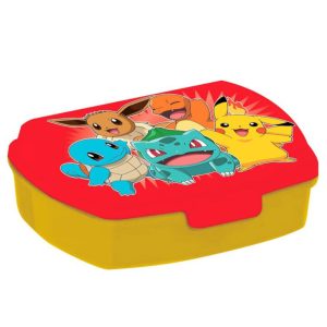 Pokémon röd rolig matlåda