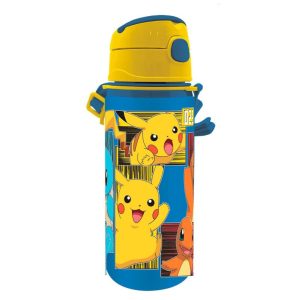 Pokémon aluminiumflaska med krok 600 ml