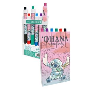 Disney Lilo and Stitch färgpennor, set om 6