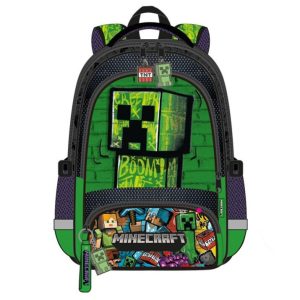 Minecraft Blocky Boom skolryggsäck, 42 cm
