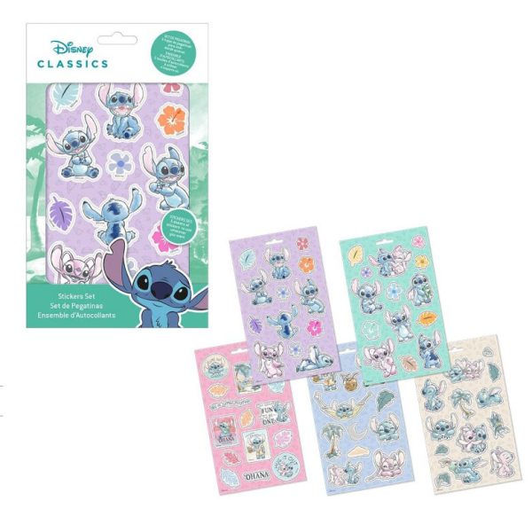 Disney Lilo and Stitch klistermärkesset 5 ark