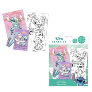 Disney Lilo and Stitch färgläggningsset