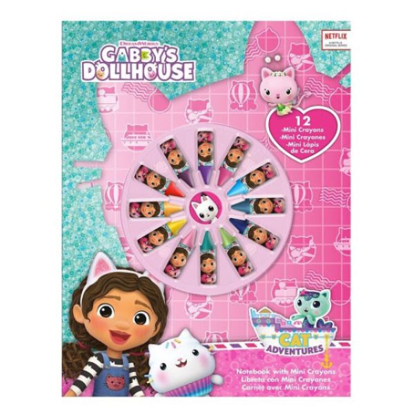 Gabbys Dockskåp Smoothie Land anteckningsbok + mini kritset