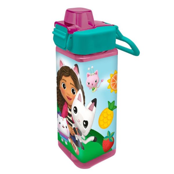 Gabbys Dockskåp Smoothie Land fyrkantig vattenflaska 500 ml