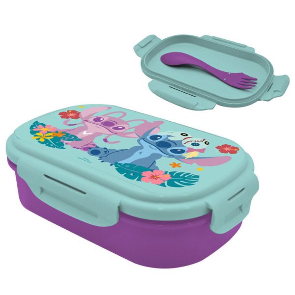 Disney Lilo and Stitch Island matlåda med bestickset