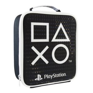 PlayStation svart termoväska för lunch och kylning 23 cm