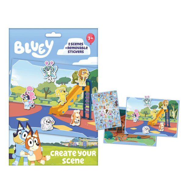 Bluey Life Kreativt Set 34x22 cm