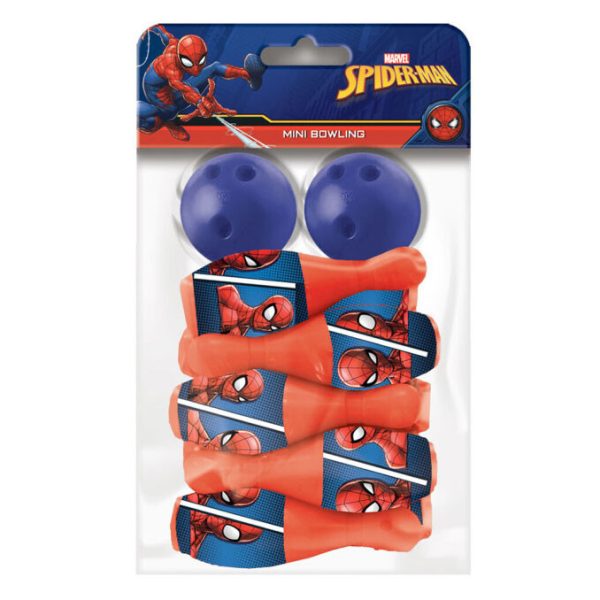 Spindelmannen City mini bowling set 25x16 cm