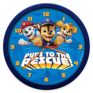 Paw Patrol Rescue Pups väggklocka 25 cm