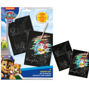Paw Patrol skrapkonstset Happy Thoughts
