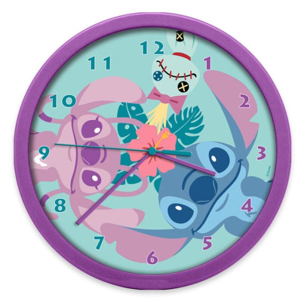 Disney Lilo and Stitch väggklocka Island 25 cm